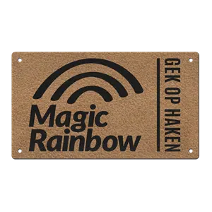 Label voor Magic Rainbow Deken