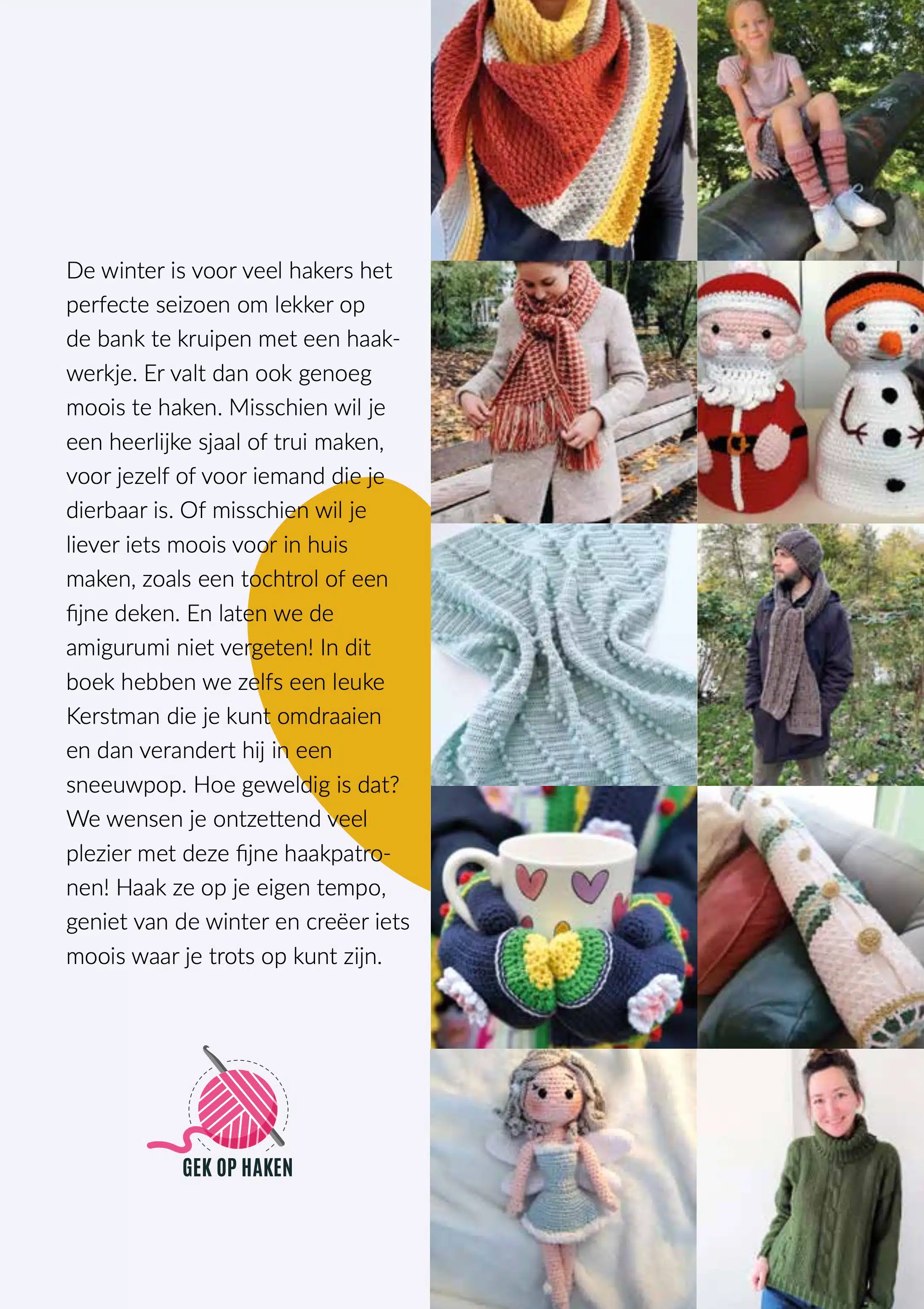 Haakboek nr.6 - Winterse haakpatronen - Afbeelding 3