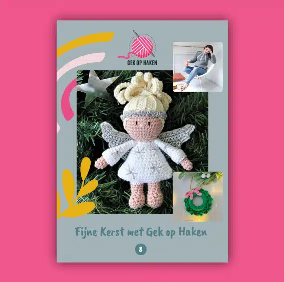 Haakboek nr.8 - Fijne Kerst met Gek op Haken