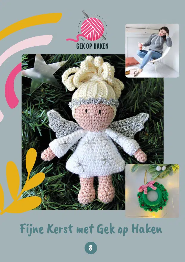 Haakboek nr.8 - Fijne Kerst met Gek op Haken - Afbeelding 2