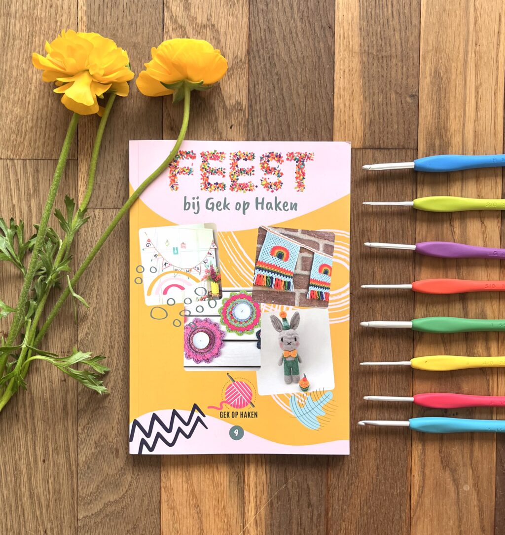 Haakboek nr.9 - Jubileumuitgave FEEST met Gek op Haken