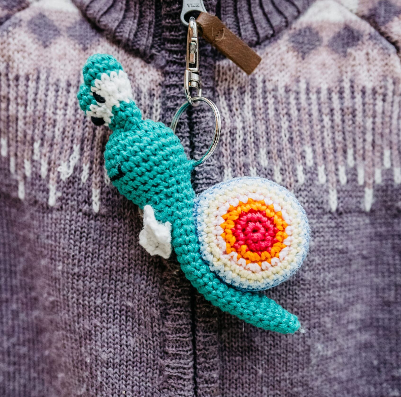 Haakpakket Sleutelhanger Mini Pierre inclusief haakpatroon - Afbeelding 2